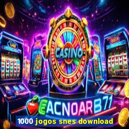 1000 jogos snes download